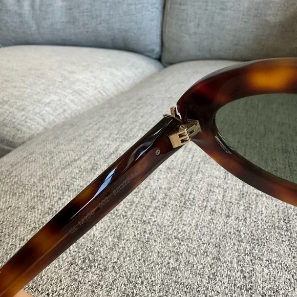 Yves Saint Laurent Tortoise Shell Sunglasses - Picture 9 of 11